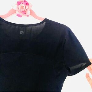 💕Athleta Black Sports Shirt SZ S